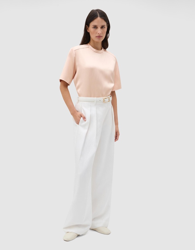 Oroton - Pleat Wide Leg Pants