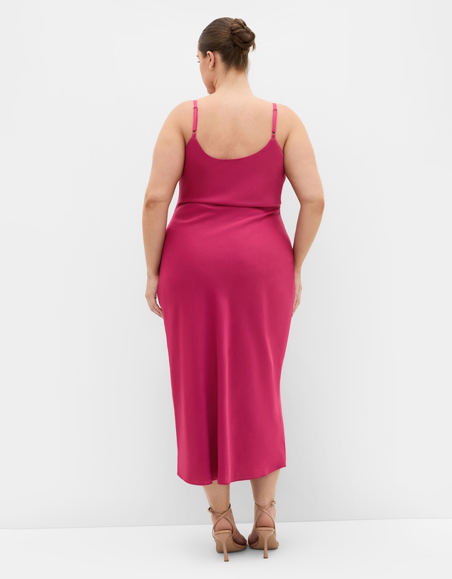 City Chic - Satin Slip Dress
