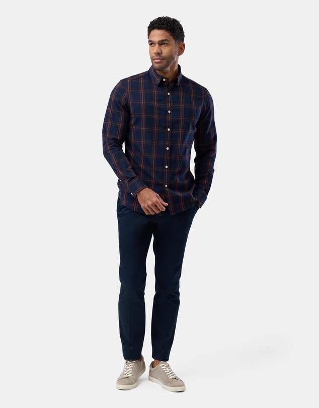 Brooksfield - Casual Brushed Cotton Shirt