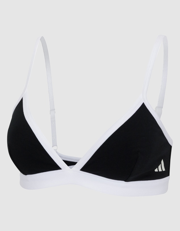 adidas Sportswear - Active Essentials Cotton Contrast Triangle Bralette