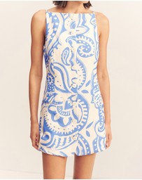 Shona Joy - Francis Square Neck Mini Dress