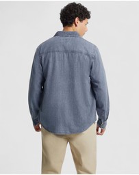 GUESS - GUESS JEANS Regular Denim Shirt