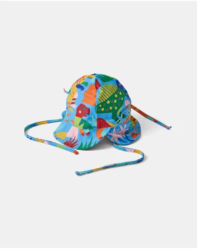Kip&Co - Dinosaur Roar Baby Swim Hat One Size - Babies