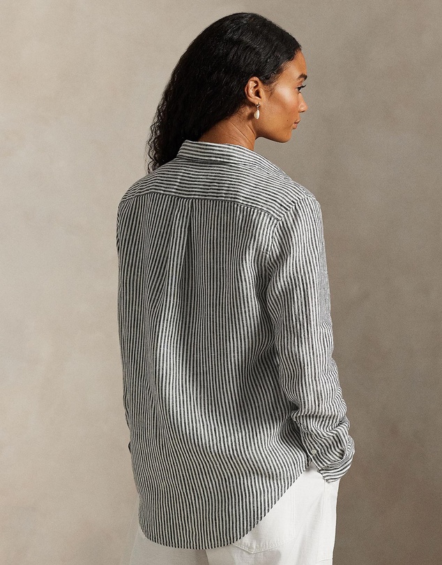Polo Ralph Lauren - Classic Fit Striped Linen Shirt