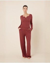 Gingerlilly - Athens Ribbed Long Pants