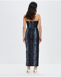 Honey and Beau - Untamed Bustier Maxi Dress