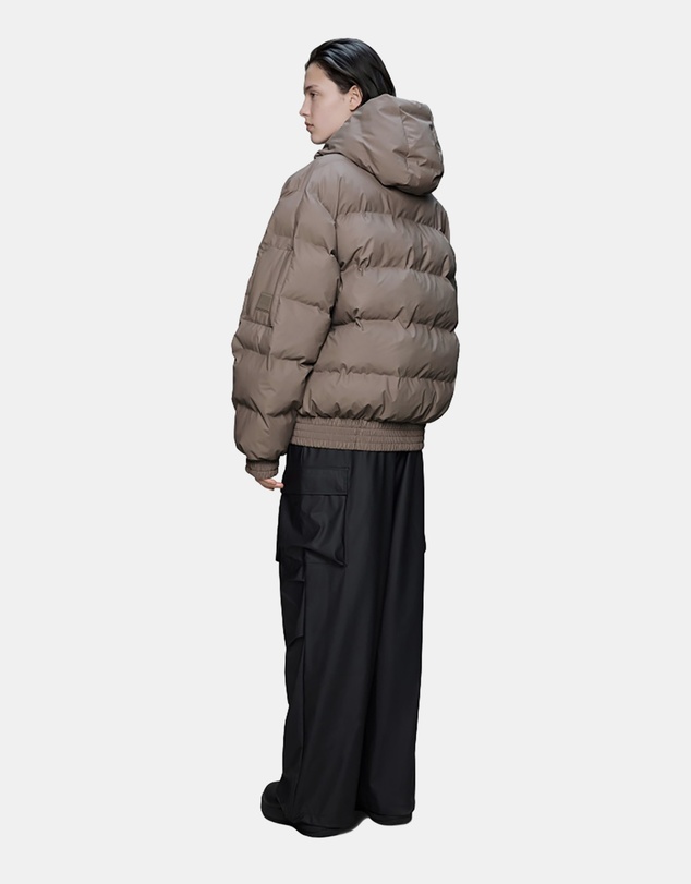 RAINS - Women's Alta Bomber Puffer Jacket Cinder