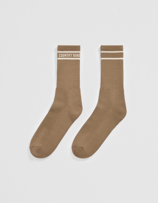 Country Road - Australian Cotton Blend Cr Sport Crew Sock