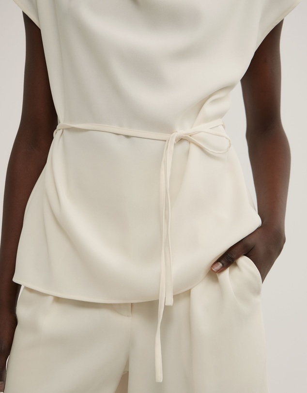 Witchery - Cowl Tie Belt Top