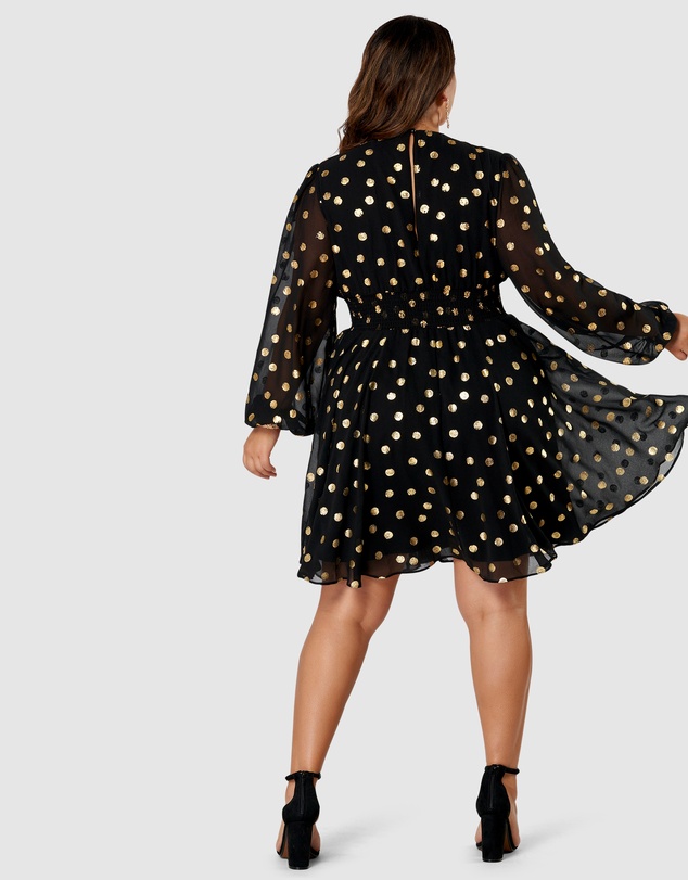 Pink Dusk by Curve Project - G Spot Print Midi Dress