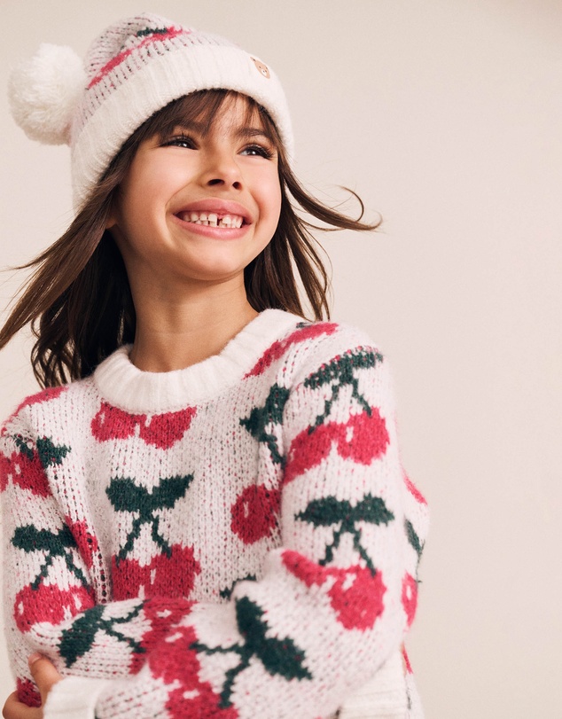 Huxbaby - Cherry Knit Pullover - Babies