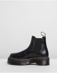 Dr Martens - Unisex 2976 Quad Leather Platform Chelsea Boots
