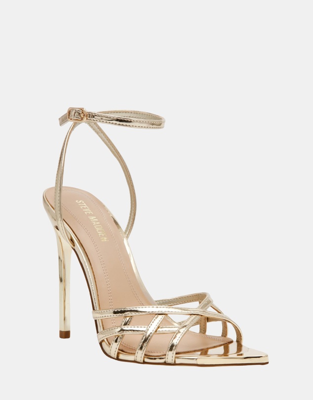 Steve Madden - Sensation Gold Heels
