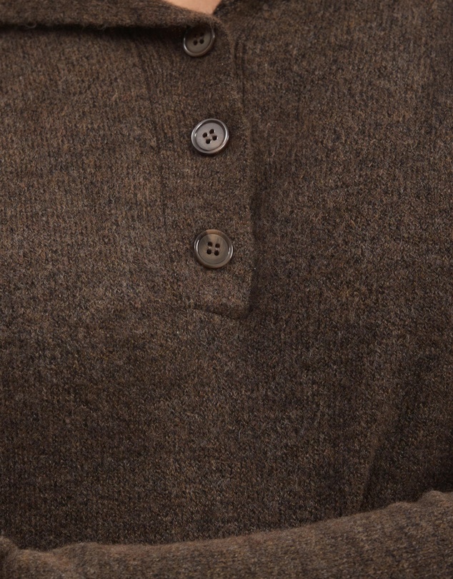 Atmos&Here - Kiera Knit Jumper with Wide Collar