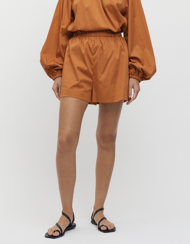 FRIEND of AUDREY - Viviers Elastic Waist Shorts