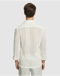 yd. - Enrique Textured Shirt