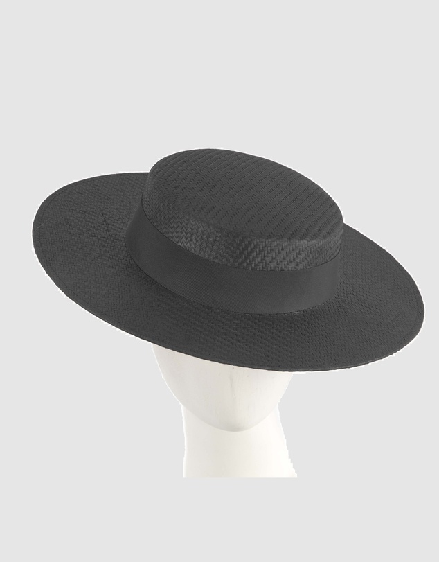 Max Alexander - Black Boater Hat