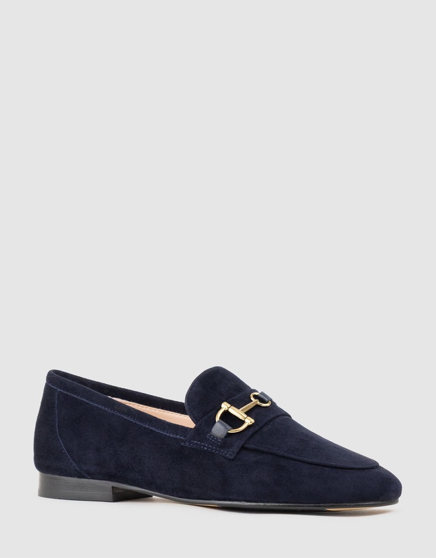 Edward Meller - FAUSTINE Loafer with Asymmetrical Trim