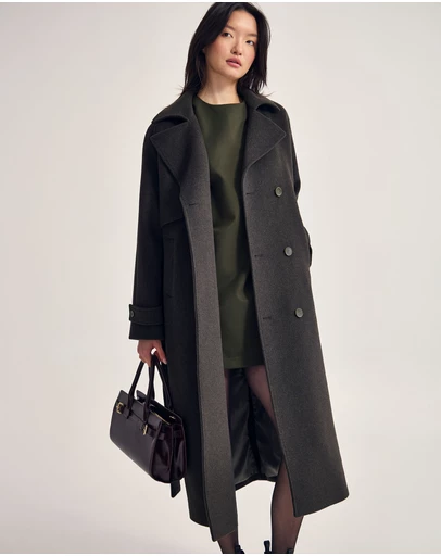 Oxford - Gemma Wool Rich Trench Coat