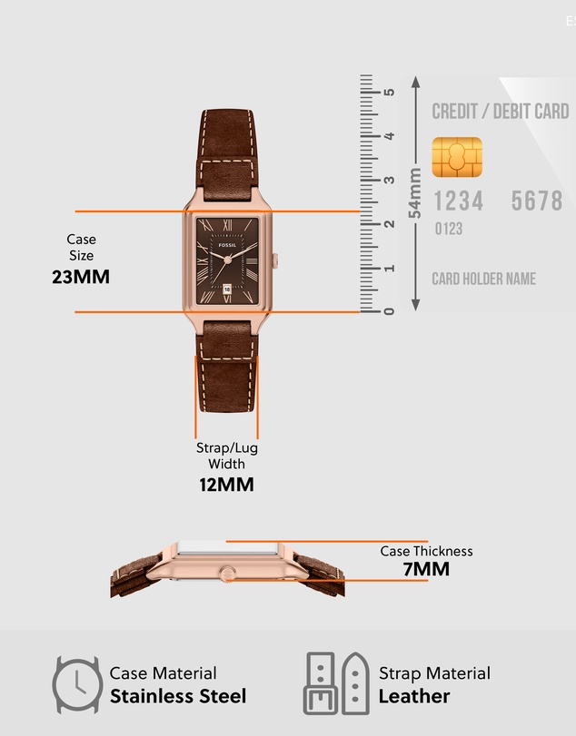Fossil - Raquel Brown Analogue Watch