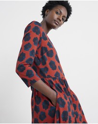 Seasalt - Seasalt Cornwall Red Emily Waisted Dress