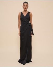 CHANCERY - Lani Sleeveless Wrap Maxi Dress