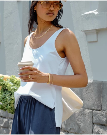 Ceres Life - Bloom Slouchy Scoop Tank