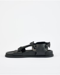 Sol Sana - Loe Footbed Black