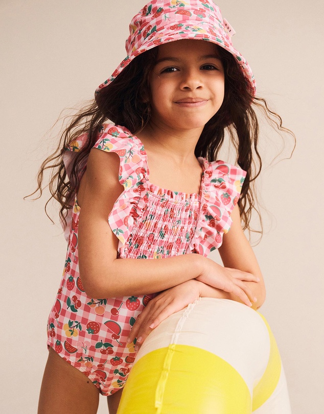 Huxbaby - Gingham Swimhat - ICONIC EXCLUSIVE - Babies-Kids