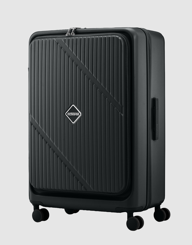 American Tourister - Velox Check-In Large Suitcase 75cm Expandable Book Opening