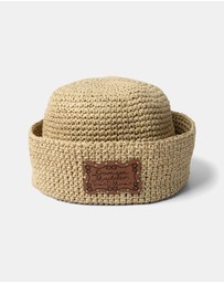 Damson Madder - Raffia Sailor Hat