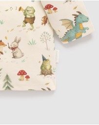 Purebaby - Magical Forest Thick Long Sleeve Tee -Kids-Babies