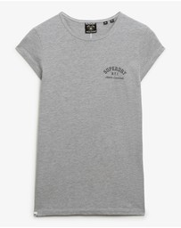 Superdry - Athletic Essential Slub Slim Fit Tee