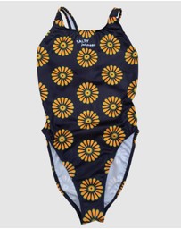 Salty Johnson - Retro Bloom Thick Strap One Piece
