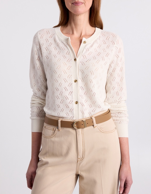 David Lawrence - Elphaba Linen Cardigan