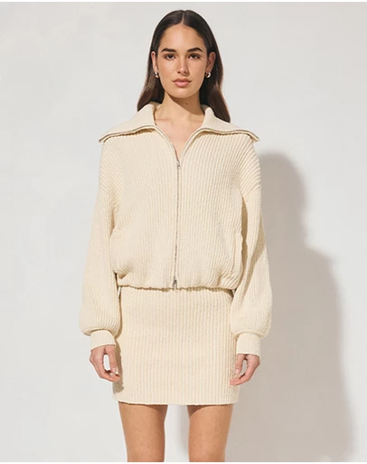 MON RENN - Sonny Knit Bomber Jacket