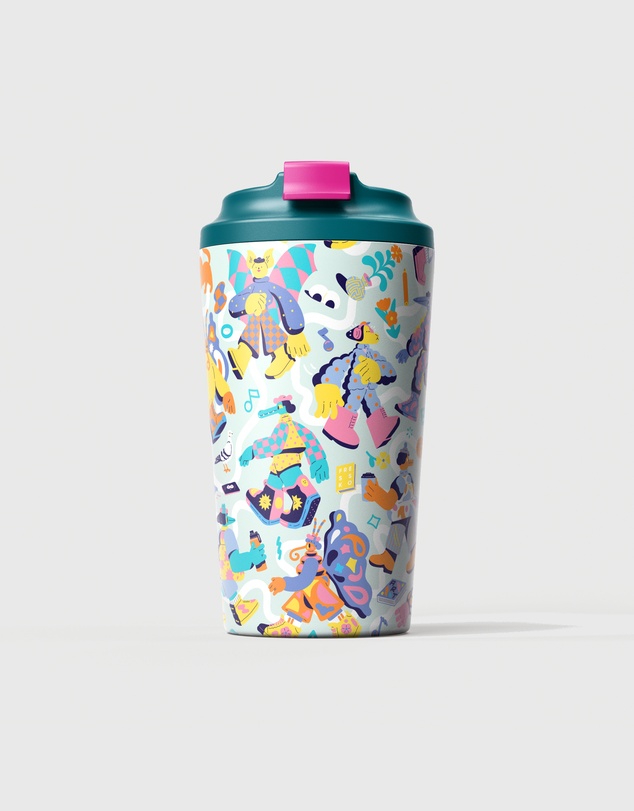 Fressko - Fressko x Brolga Grande 16oz Ceramic-Lined Reusable Coffee Cup