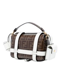 Pre-Loved by Azura Reborn - Pre-Loved Mini Zucca Glazed Fabric Cage Baguette Satchel