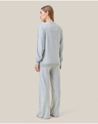 Papinelle - Cotton Cashmere Straight Leg Pant