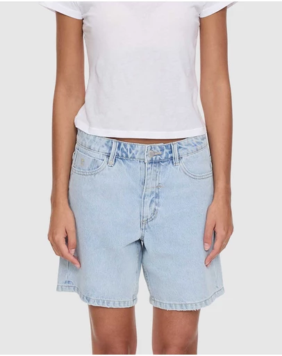 Thrills - Billie Low Rise Baggy Embro Shorts