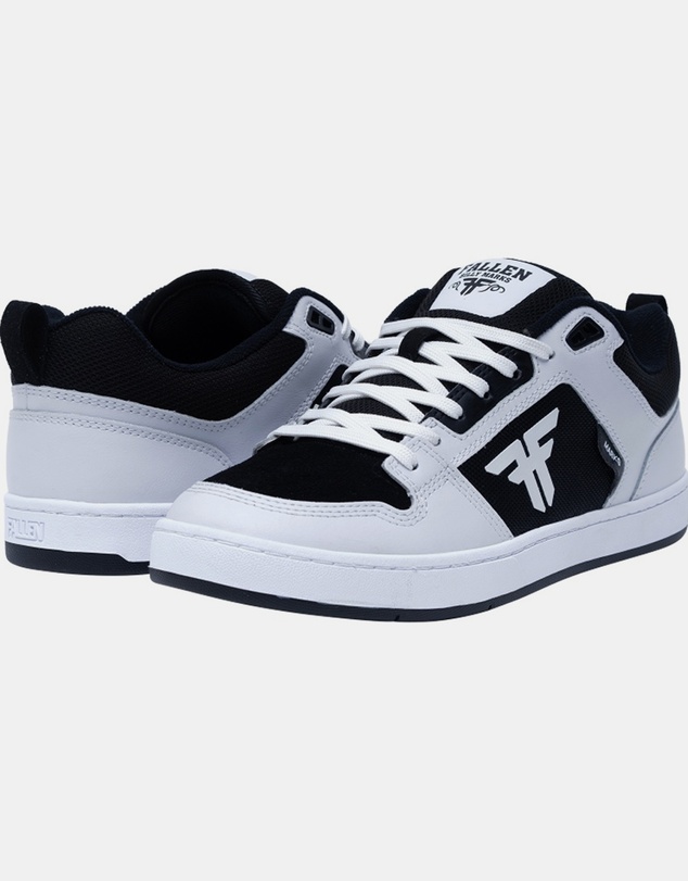 Fallen Footwear - Revolver Shoes White