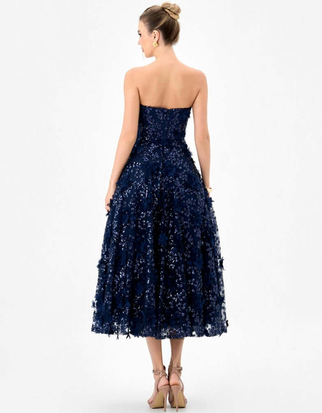 Bariano - Adela Sweetheart Petal Midi