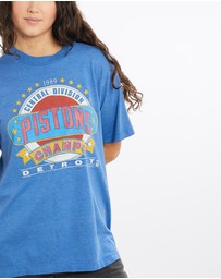 Vintage by The Real Deal - Pre Loved - Vintage 1989 NBA Detroit Pistons Tee