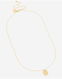 Lovisa - Waterproof Gold Plated Stainless Steel Birth Flower June Rose Necklace