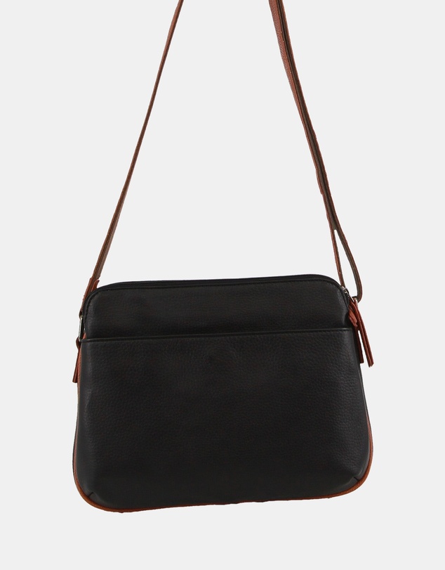 Milleni - Milleni Ladies Nappa Leather Cross-Body Bag