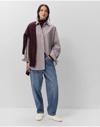 UNISON - Oversized Oxford Shirt