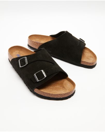 Black SFB Suede Leather