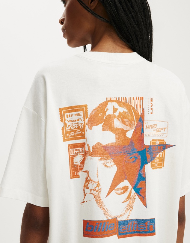 Cotton On - The Lcn Music Boxy Graphic Tee