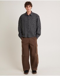 Black Noise White Rain - Fatigue Utility Pants