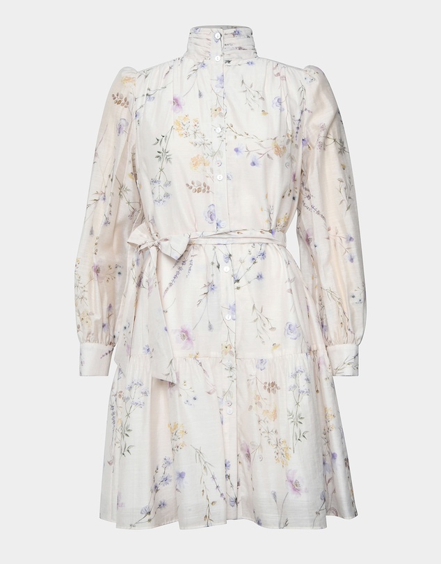 Forcast - Aurae Floral Tiered Dress